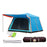 Tente de camping extérieure entièrement automatique avec poteaux en aluminium, 3-4-5-8 personnes, double paroi épaisse, résistante à la pluie, pour 3-4-5-8 personnes.