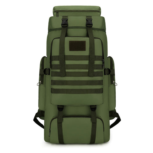 Canvas Large Capacity Backpack Travel Bag Men's Backpack Outdoor Sports Mountaineering Bag Hiking Retro Military Bag
