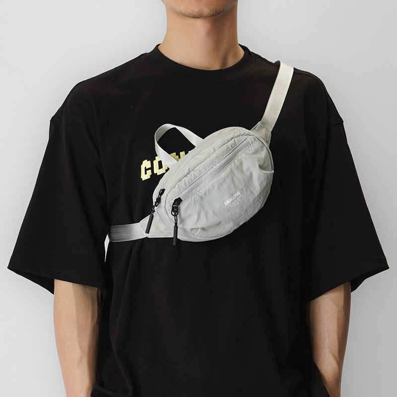 Sacoche de poitrine sport pour homme, marque de mode, pour l'équitation de plein air