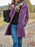 Winter Single-breasted Lapel Coat Fashion Commuter Slim Mid-length Jacket Women's Clothing