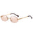 Metal Frame Oval Punk Multicolor Colorful Sun Glasses