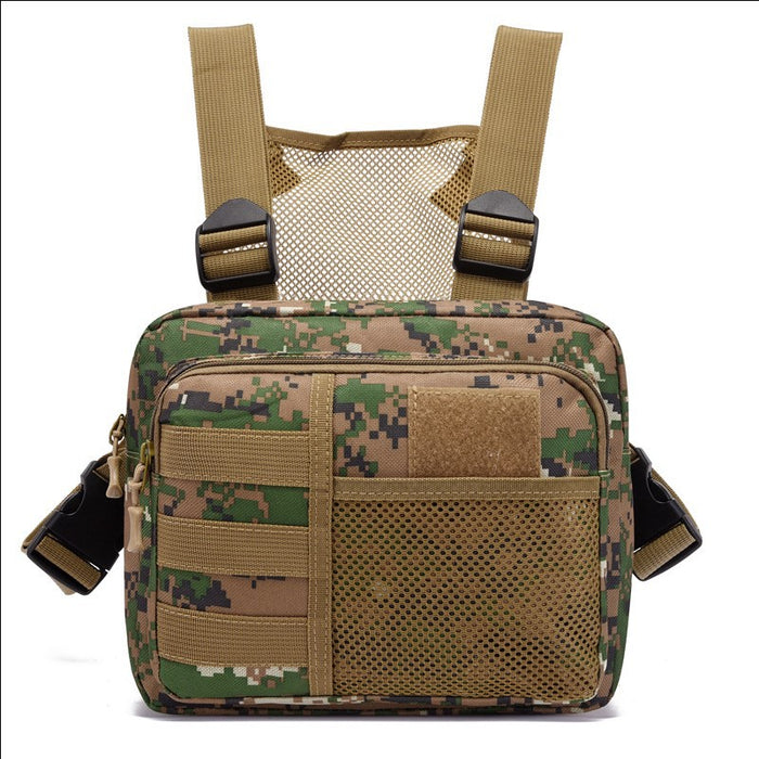 Sac de poitrine tactique décontracté pour homme