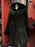 Gothic Dark Cat Ear Black Hooded Coat