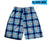 Men's Plaid Shorts Casual Beach Pants