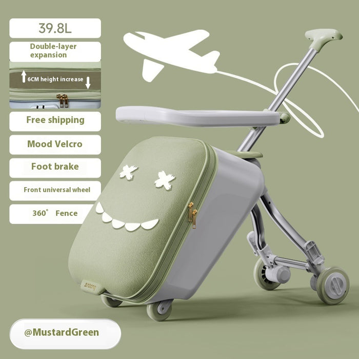 Luggage Children's Riding And Boarding Machine Trolley Case