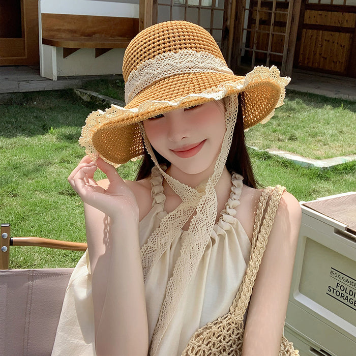 Beach Trip Vacation Seaside Straw Hat
