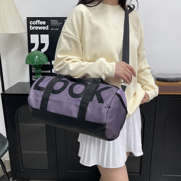 Sac de voyage avec compartiments sec et humide pour le sport et le yoga