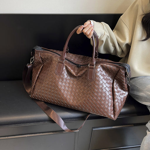 Vintage Travel Bag Men's Large Capacity Travel Portable