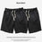 Loose Outer Wear Khaki Solid Color Casual Men's Shorts