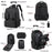 Airbag Multifunctional Expandable Trolley Backpack Men