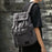 Retro Men's Canvas Backpack Small