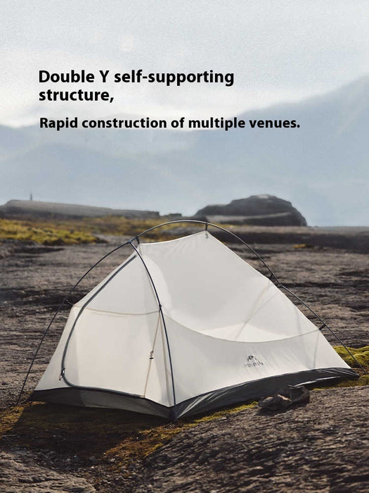 Tienda de campaña ultraligera profesional para senderismo, para exteriores, ligera, para montañismo, resistente a la lluvia.