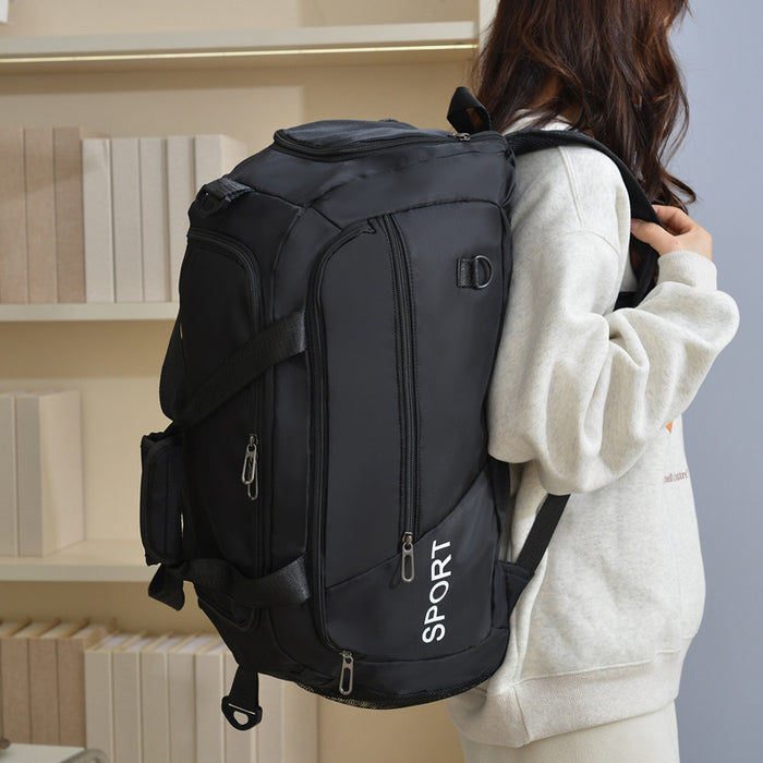 Sac de voyage grande capacité, léger, compartiments sec et humide séparés, sac de sport