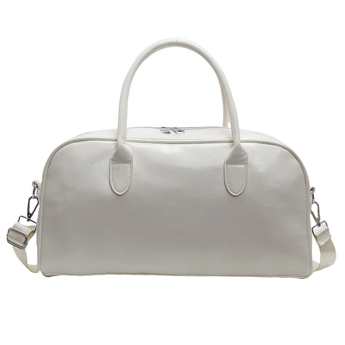 Bolsa de viaje ligera de piel sintética para mujer, de gran capacidad, para excursiones