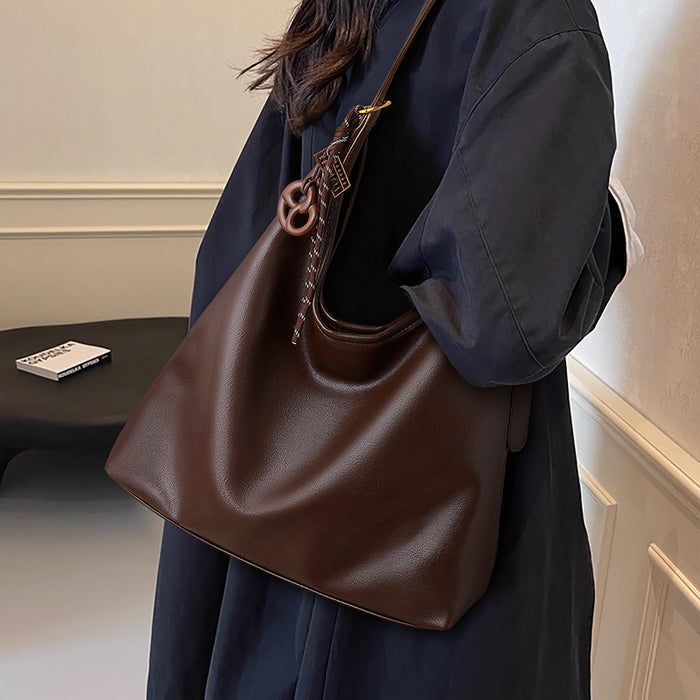 Grand sac à bandoulière/épaule vintage de grande capacité