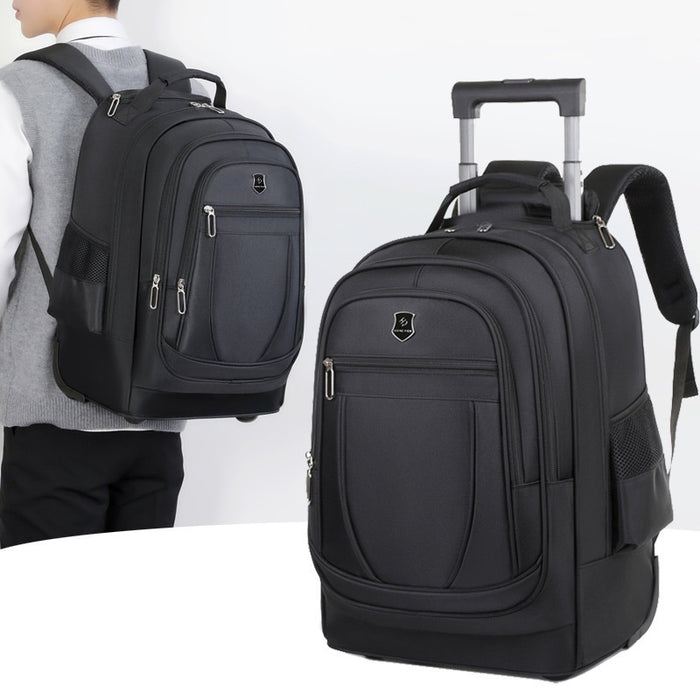 Large Capacity Drawbar Oxford Cloth Backpack