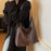 Grand sac à bandoulière/épaule vintage de grande capacité