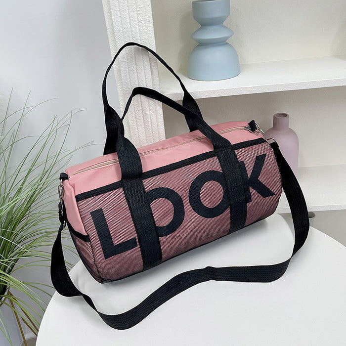 Sac de voyage avec compartiments sec et humide pour le sport et le yoga