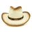 Western Spray Paint Straw Cowboy Hat Beach Hat