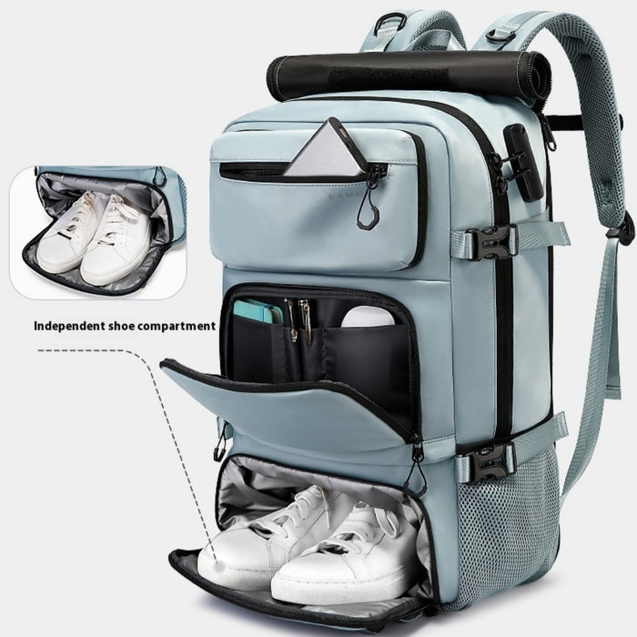 Large Capacity Lightweight Multifunctional Travel Backpack