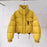 Korean-style Stand Collar Simple Thickened Short Stylish Puffer Jacket