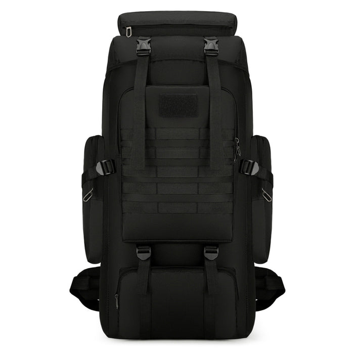 Canvas Large Capacity Backpack Travel Bag Men's Backpack Outdoor Sports Mountaineering Bag Hiking Retro Military Bag