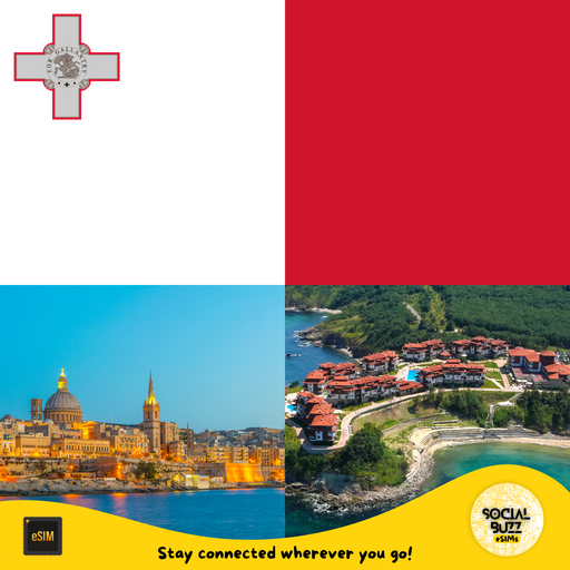 Plan de datos de Internet eSIM de Malta