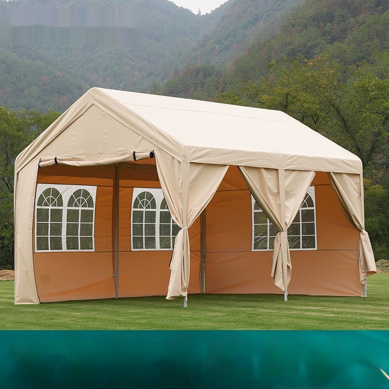 Toldo de almacenamiento portátil, sombrilla, puesto de mercado nocturno al aire libre