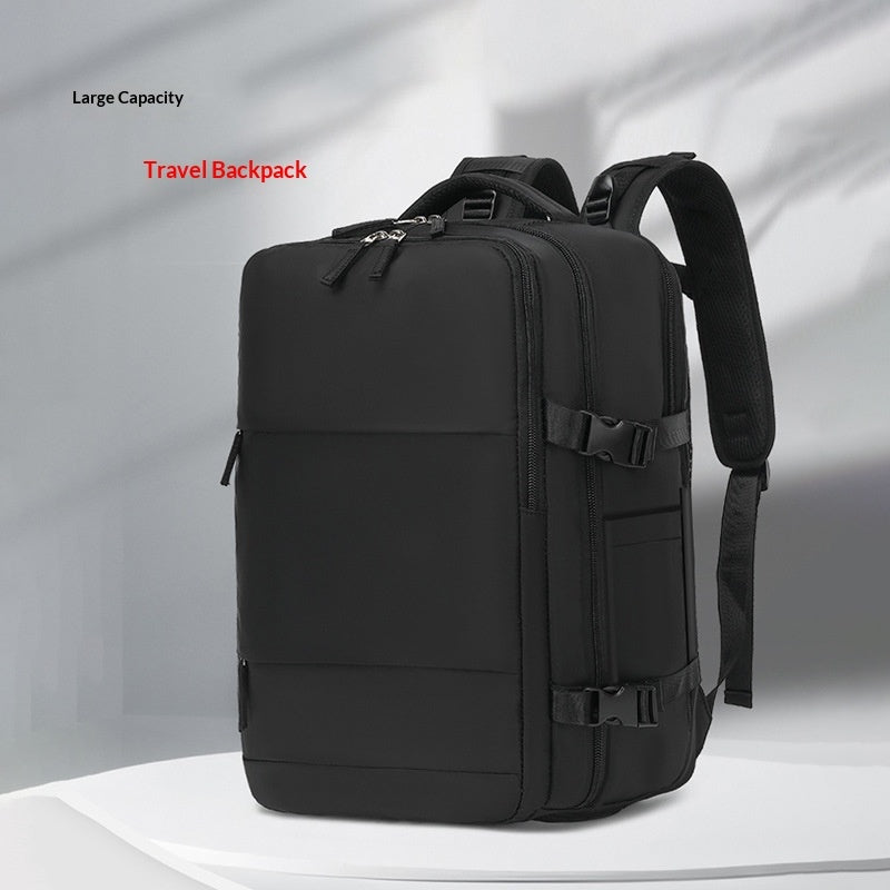 Sac à dos décontracté pour homme, imperméable, pour ordinateur portable, avec séparation sec-humide