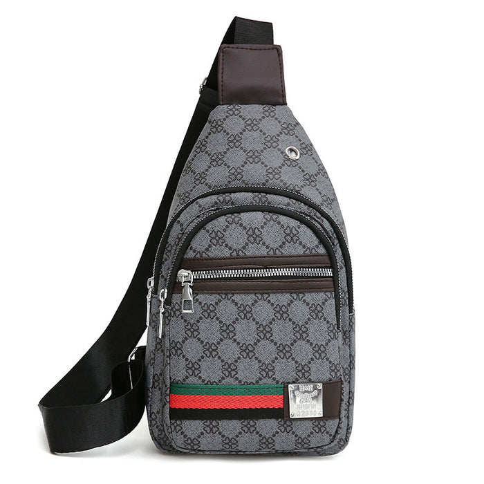 Nueva mochila informal de piel sintética suave con contraste de colores para hombre y mujer, bandolera de viaje, pequeña y moderna.