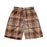 Men's Plaid Shorts Casual Beach Pants