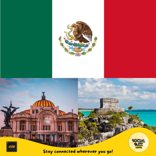 Plan de Datos Internet eSIM México 