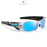 Nouvelles lunettes de soleil polarisées carrées pour sports de plein air, protection oculaire polyvalente, lunettes de soleil colorées