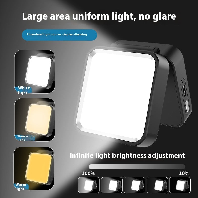 Lanterne de camping à clip pour cou, lanterne pour les activités de plein air, pêche de nuit, guirlande lumineuse pour bébé