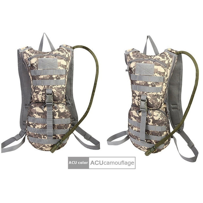 Bolsa de agua multifuncional de gran capacidad para ciclismo, cross-country, acampada y actividades al aire libre.