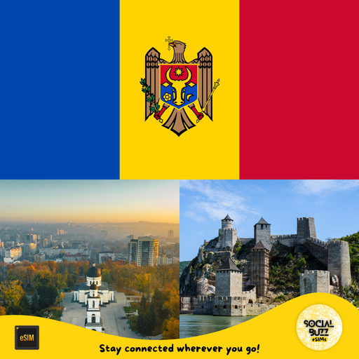 Plan de datos de Internet eSIM de Moldavia 