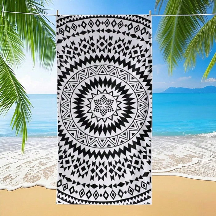 Creative Printing Quick-drying Microfiber Beach Towel