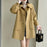Womens Stylish Casual Doll-Neck Wool Coat