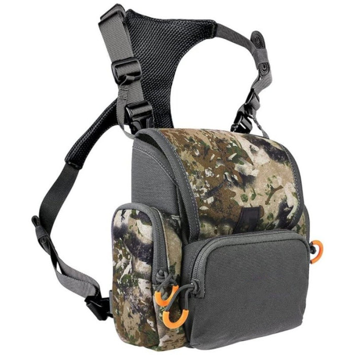 Outdoor Hunting Telescope Bag Adjustable Binoculars Chest Pack Camouflage