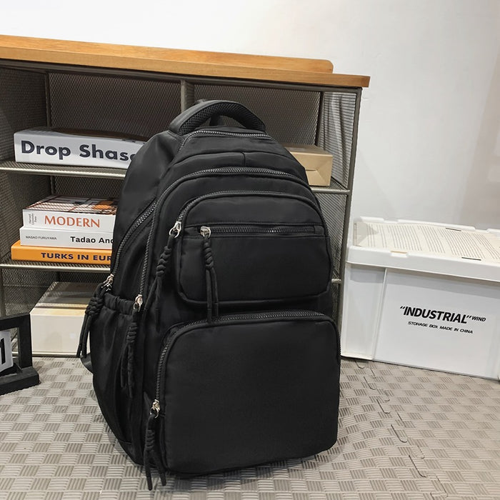 Lightweight Waterproof Commuter Laptop Backpack Unisex Campus Style With Large Capacity