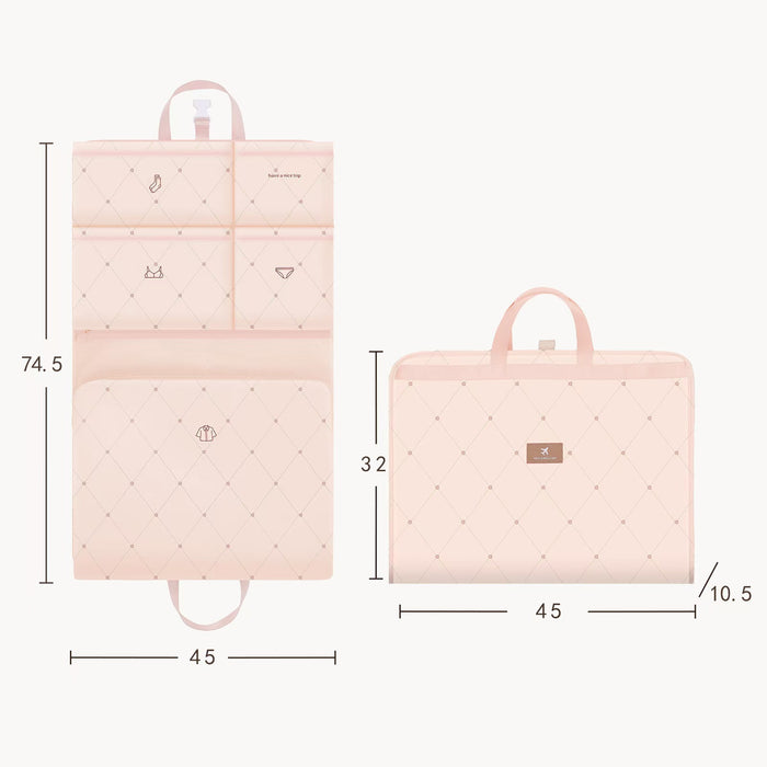 Sac de rangement à crochet Sac de rangement à suspendre de voyage Sac de rangement de voyage pliable