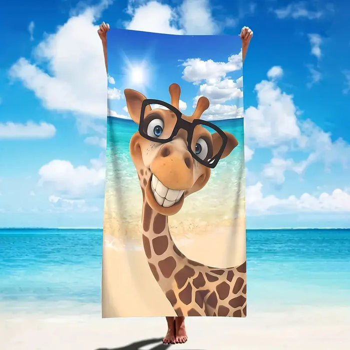 Creative Printing Microfiber Beach Towel
