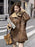 Thickened Lambskin Coat With Integrated Fur Lining