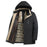 Fleece-lined Thickened Cotton-padded Coat Men's Warm Coat