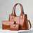 Large-capacity Three-piece Set Of Mother-and-child Crossbody Bags