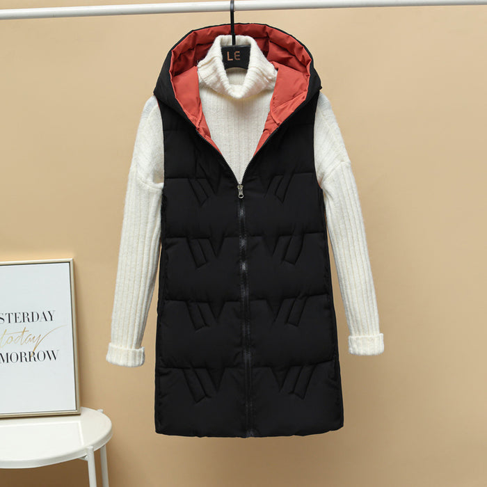 Double-sided Long Vest Jacket Fashion