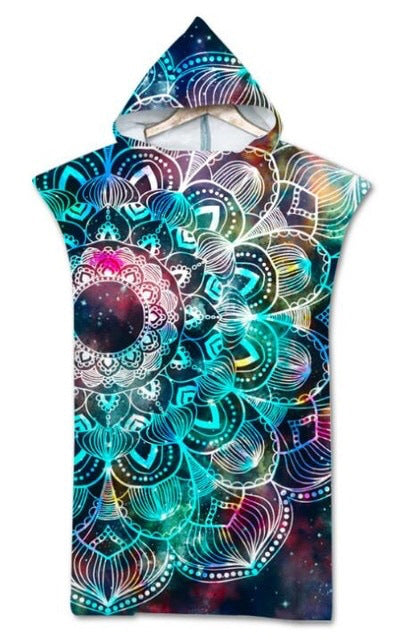 Beach Swimming Printing Wearable Pattern Bath Towel