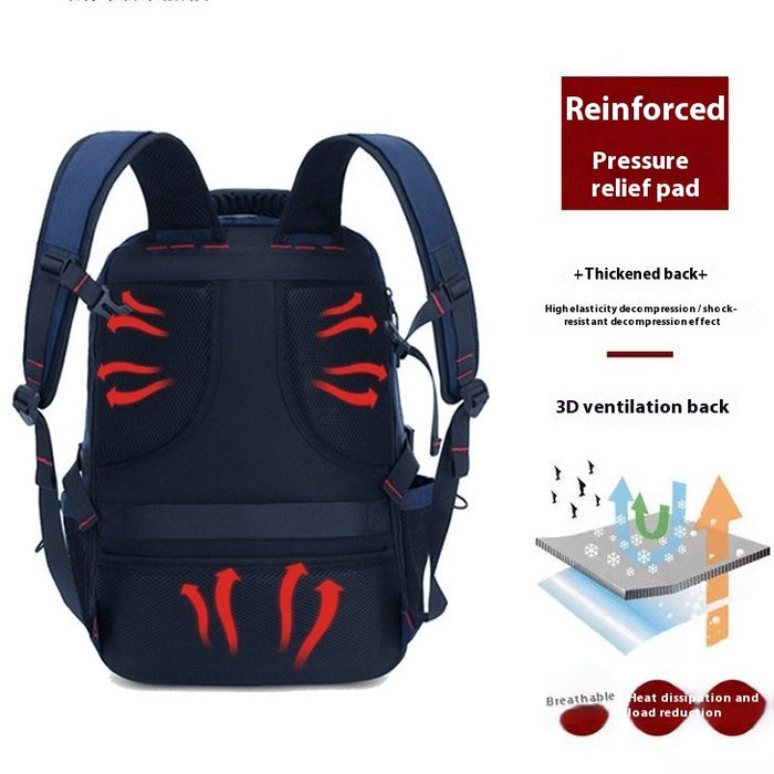 Men Women Mountaineering Waterproof Capacity Schoolbag