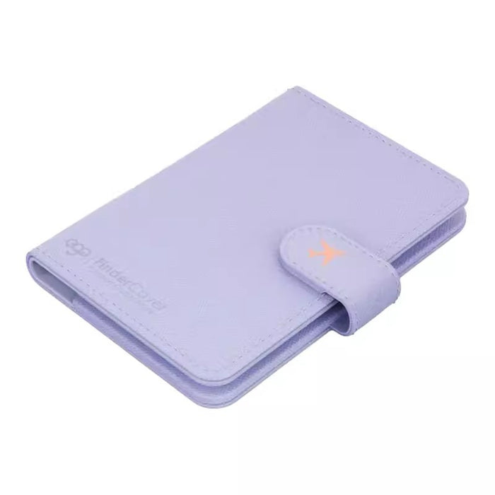EGO Anti-lost Passport Case Multi-function Travel Abroad Ticket Clip Certificate Card Holder