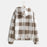 Fashionable Casual Zip-up Plush Hoodie With Long Sleeves